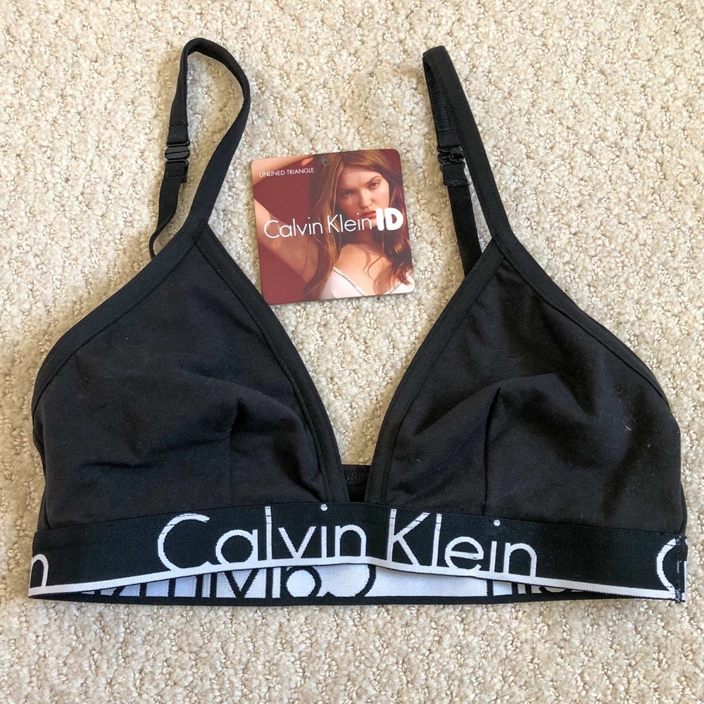 Calvin Klein Triangle Unlined Bra